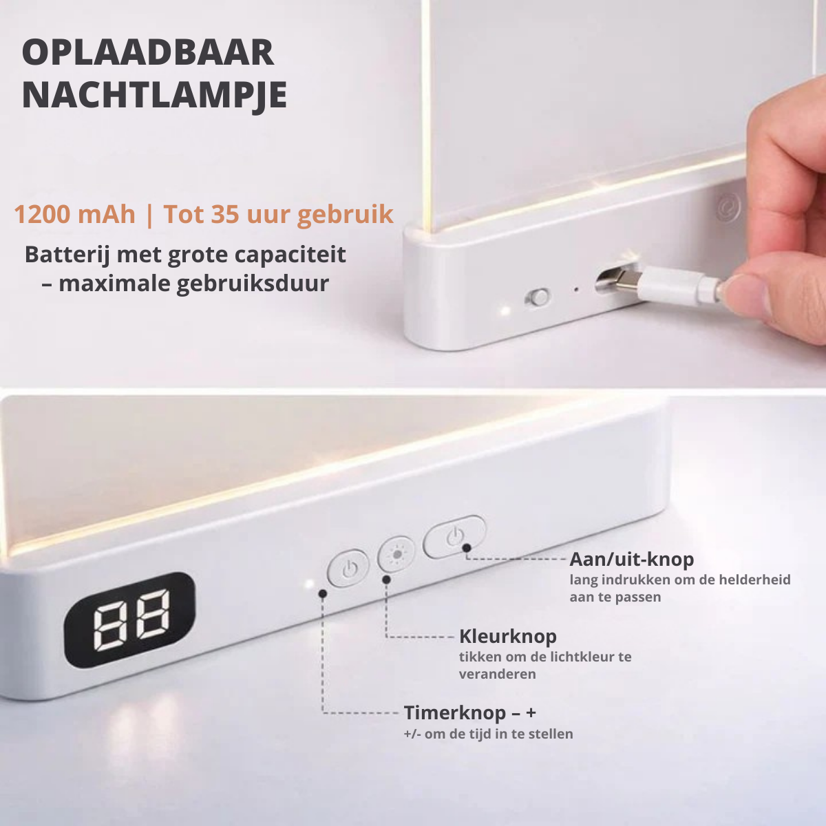 Lumia – Nacht Leeslamp - Image 11