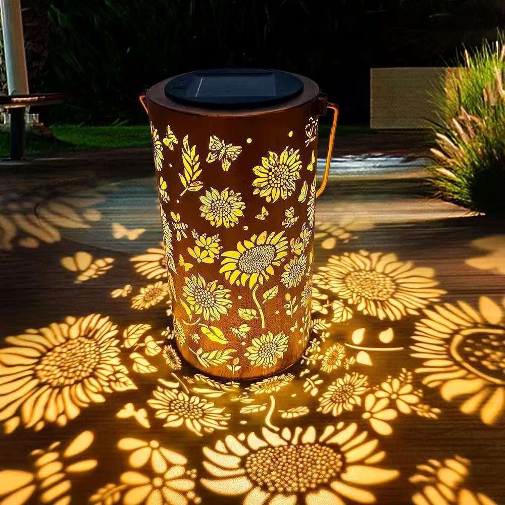 🔥SPECIAL OFFER 49% DISCOUNT-🌞Colorful solar garden lantern with sunflower design - Image 5
