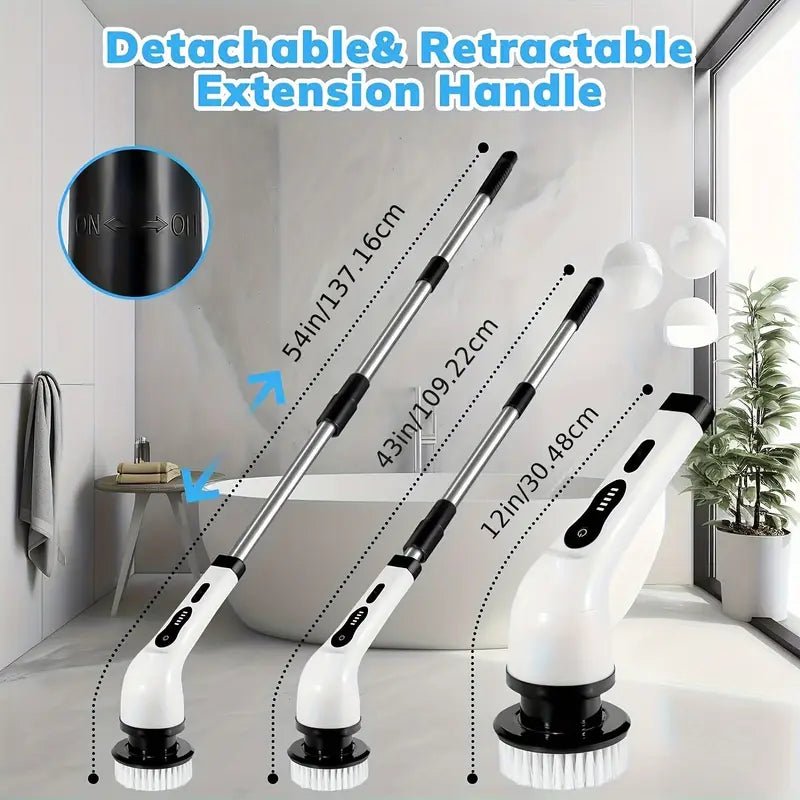 Electric Rotating Cleaner – Best Cordless Cleaning Brush Qatar - Image 4