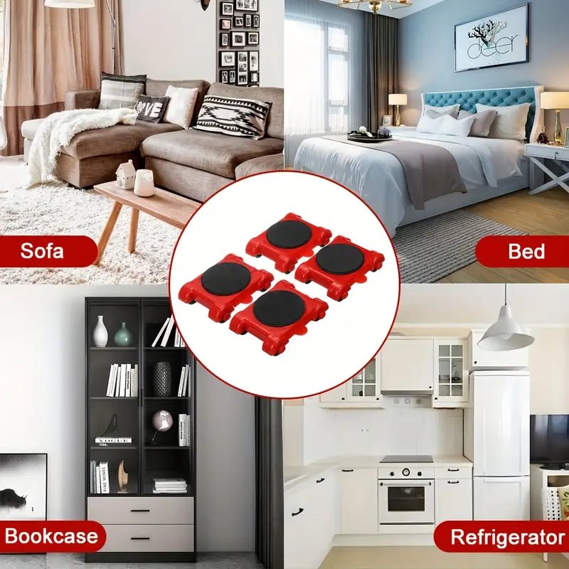 Heavy Duty Furniture Moving Roller - Furniture Lifter Sliders Set - Image 9