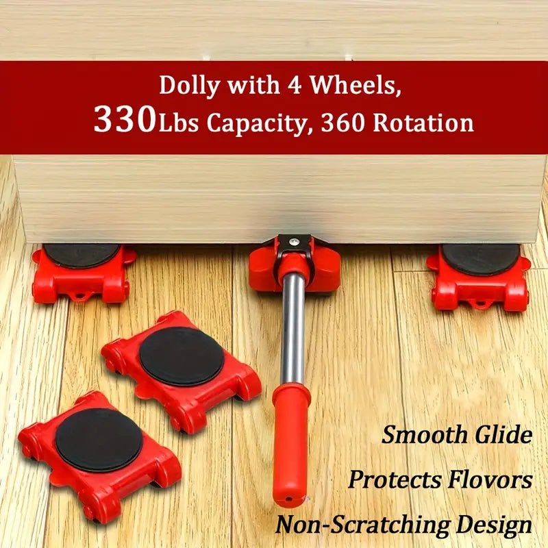 Heavy Duty Furniture Moving Roller - Furniture Lifter Sliders Set - Image 10