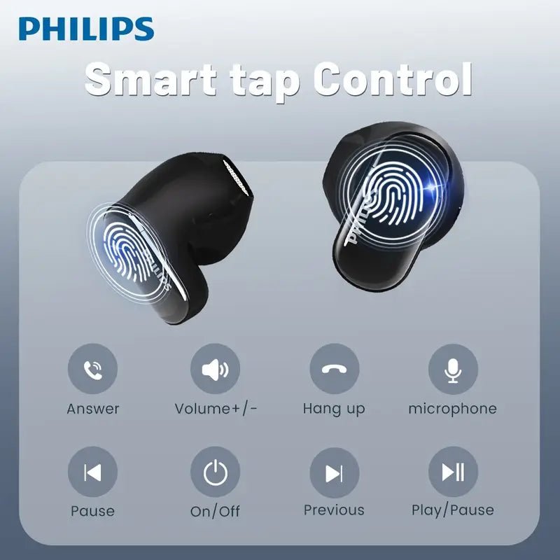 Philips Wireless Earbuds TAT2169 – Noise-Cancelling Stereo Mic - Image 5