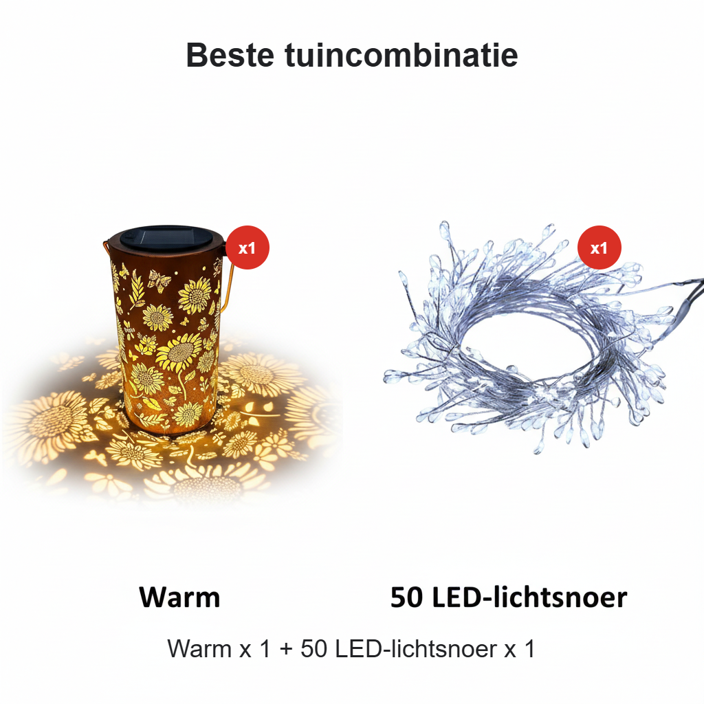 🔥SPECIAL OFFER 49% DISCOUNT-🌞Colorful solar garden lantern with sunflower design - Image 8