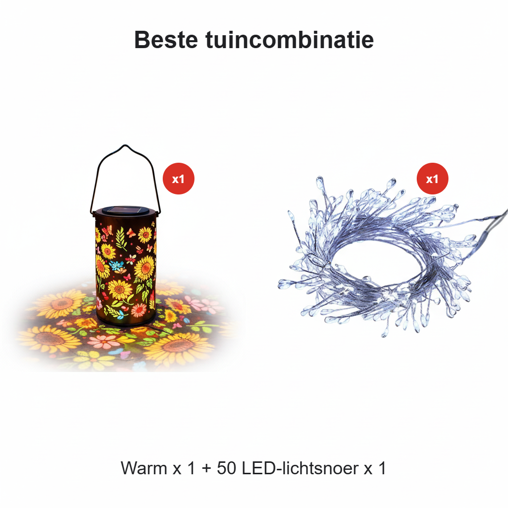 🔥SPECIAL OFFER 49% DISCOUNT-🌞Colorful solar garden lantern with sunflower design - Image 6