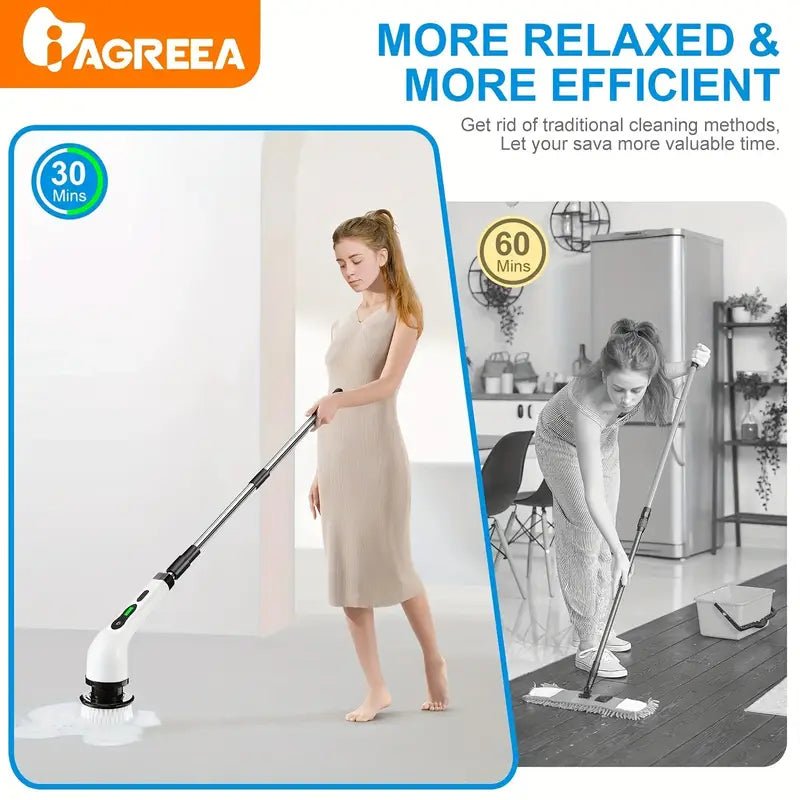 Electric Rotating Cleaner – Best Cordless Cleaning Brush Qatar - Image 2