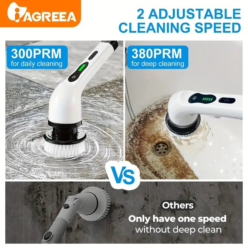 Electric Rotating Cleaner – Best Cordless Cleaning Brush Qatar - Image 5