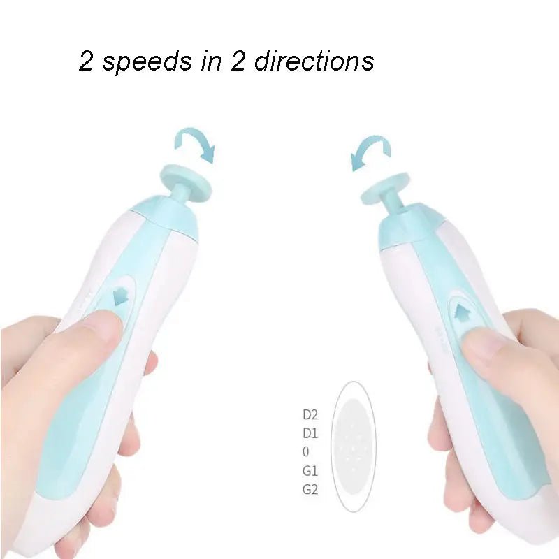 Electric Baby Nail Clippers – Safe & Gentle Nail Trimming - Image 9