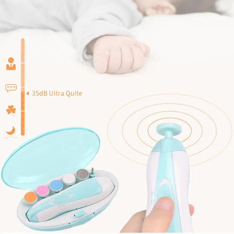 Electric Baby Nail Clippers – Safe & Gentle Nail Trimming - Image 6