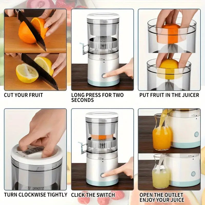 Portable Juicer Machine | Mini Rechargeable Juicer in Qatar - Image 4