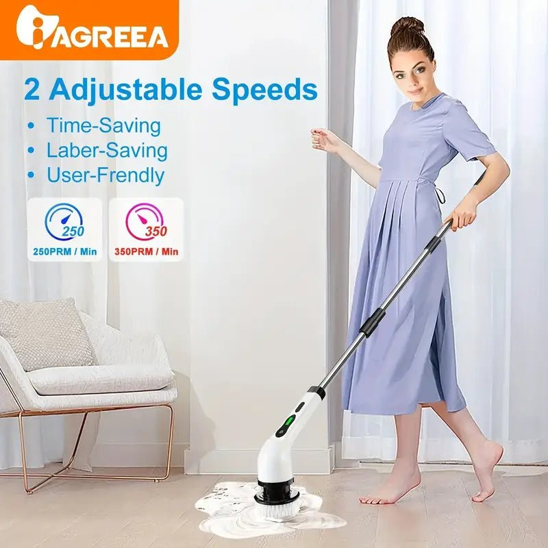 Electric Rotating Cleaner – Best Cordless Cleaning Brush Qatar - Image 8