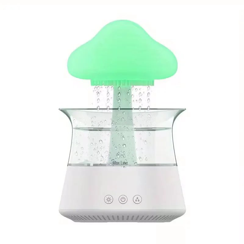50% Sale Off Today on Mushroom Lamp with Rain Cloud Aromatherapy Oil Diffuser